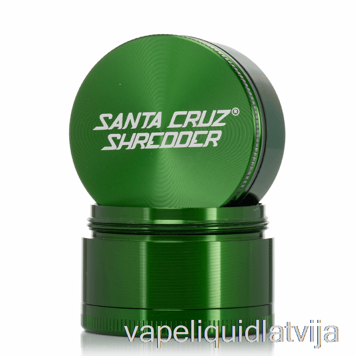 Santa Cruz Smalcinātājs 2,2 Collu Vidējs 4-daļīgs Dzirnaviņas Zaļš (53mm) Vape šķidrums